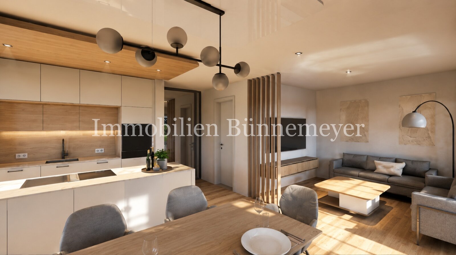 Exklusiv ausgestattete Eigentumswohnung (Haus 02 - Whg. 01) - Burgwaldnähe - Erstbezug nach Kernsanierung - Effizienzhaus 55 EE