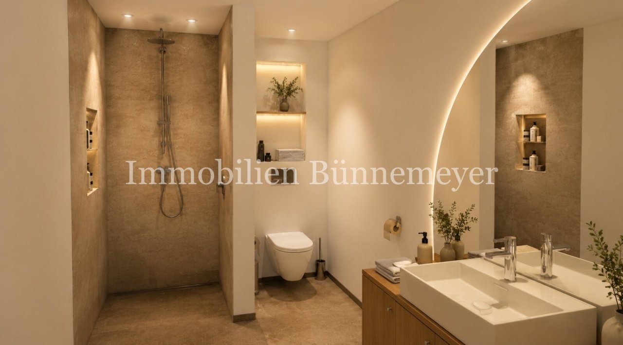 Beispiel Badezimmer - nach Wunsch des Käufers Beispiel Badezimmer - nach Wunsch des Käufers